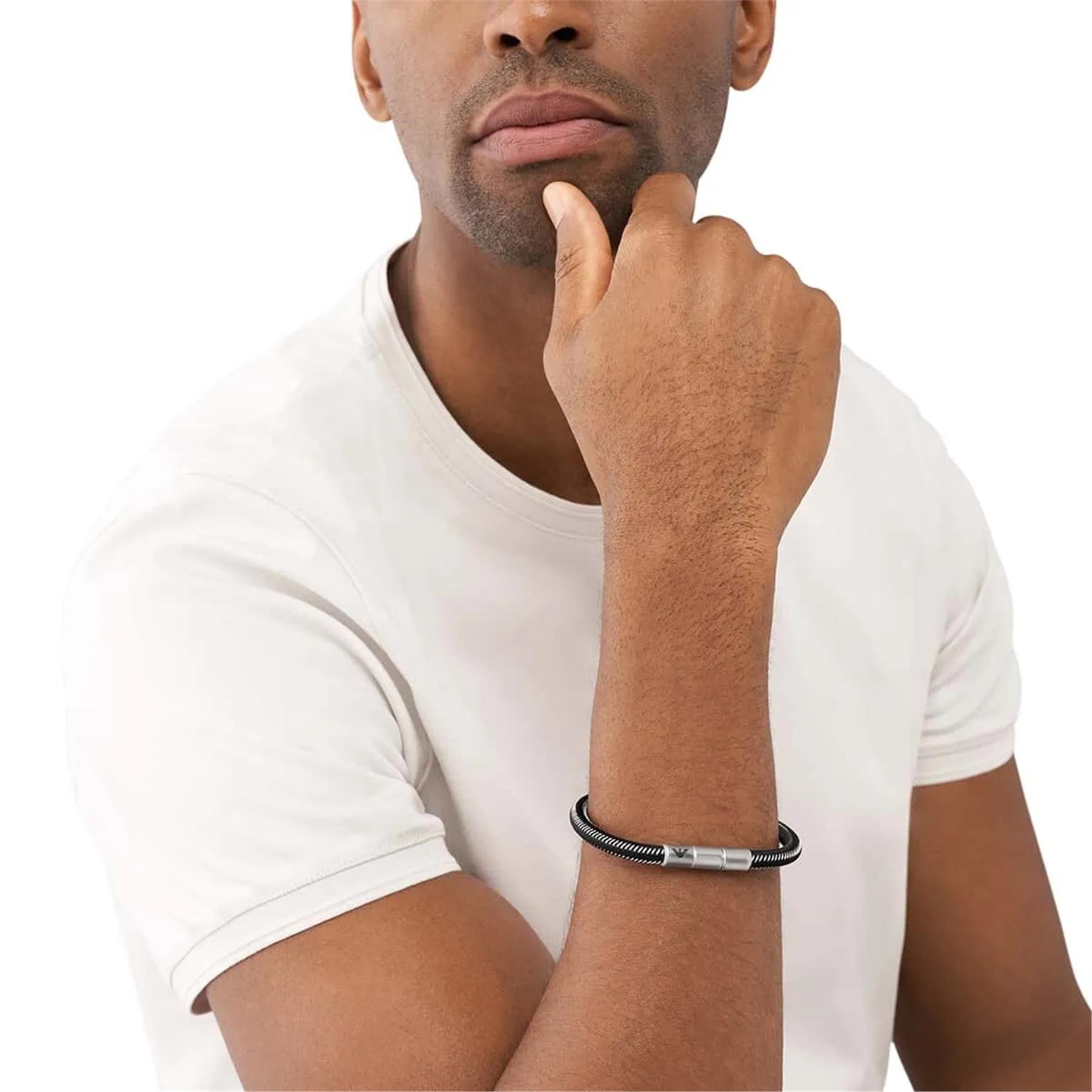 Emporio Armani AJEGS2991-040 Erkek Bileklik