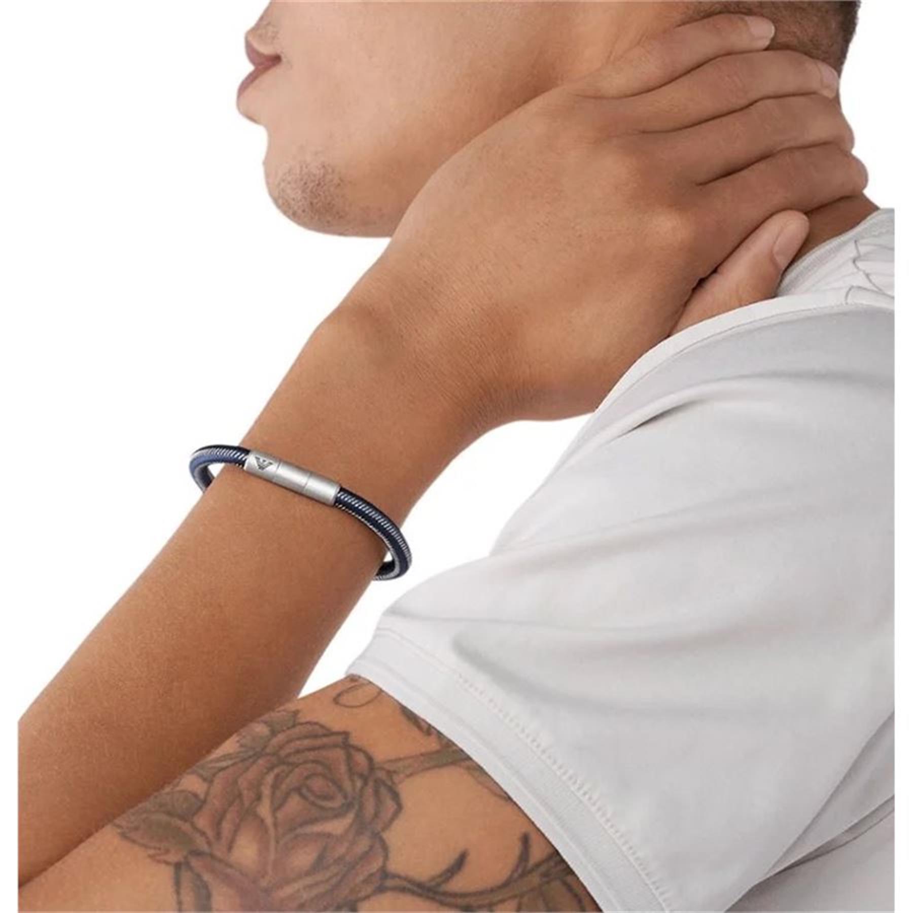 Emporio Armani AJEGS2991-040 Erkek Bileklik