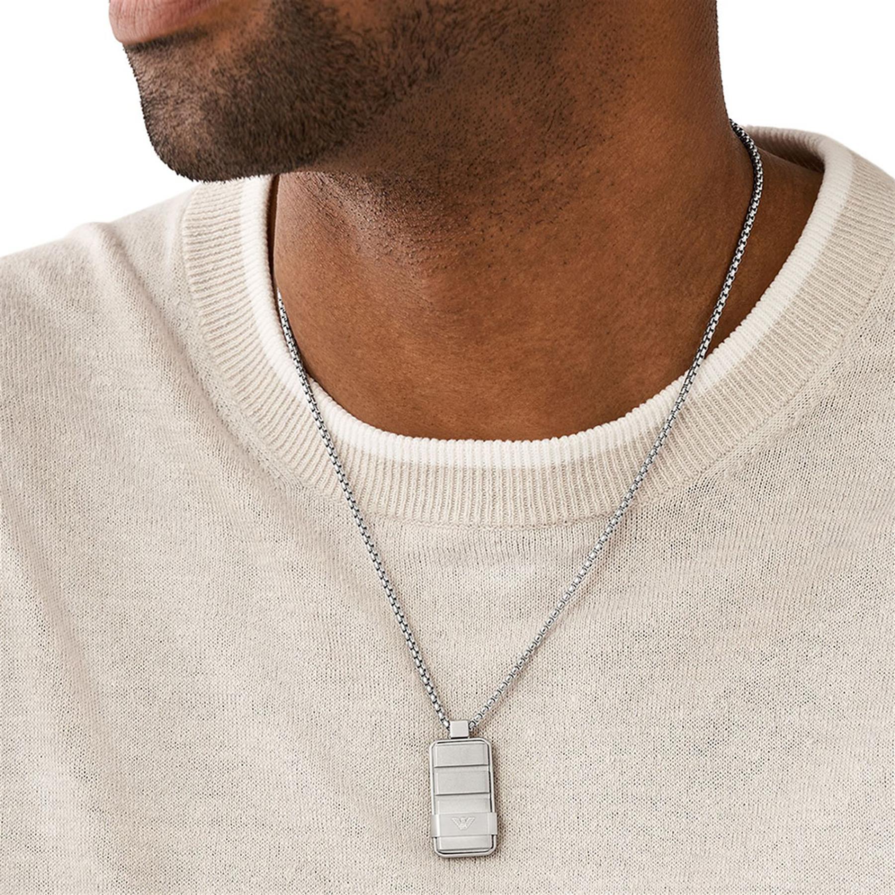 Emporio Armani AJEGS3078-040 Erkek Kolye