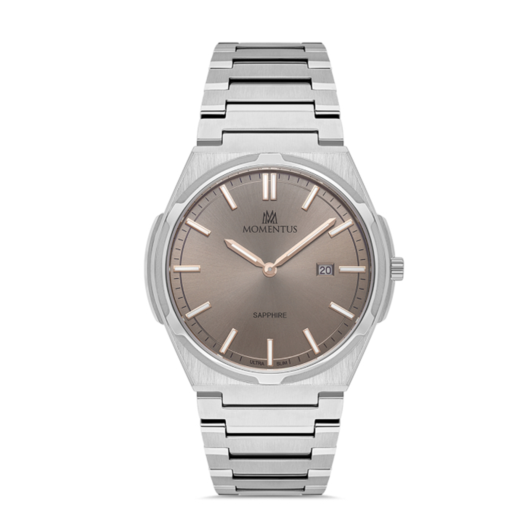 Momentus Crown Master EM390S-05SR Safir Erkek Kol Saati