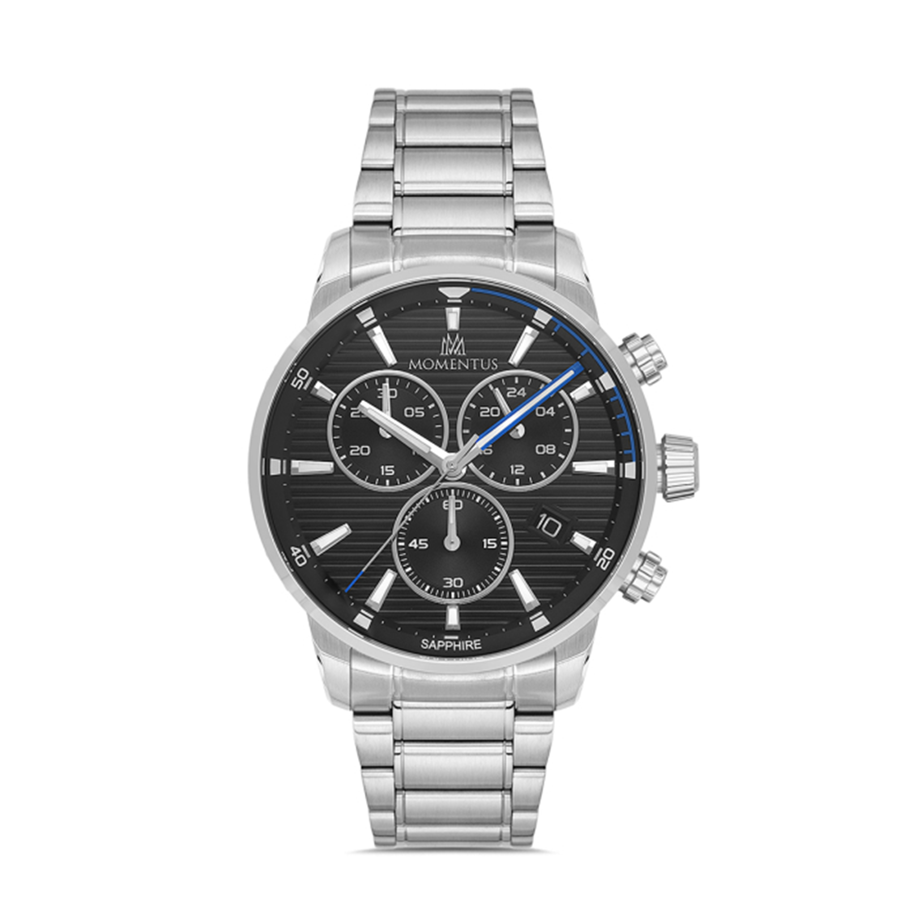 Momentus Sport Master SM393S-04SS Safir Erkek Kol Saati