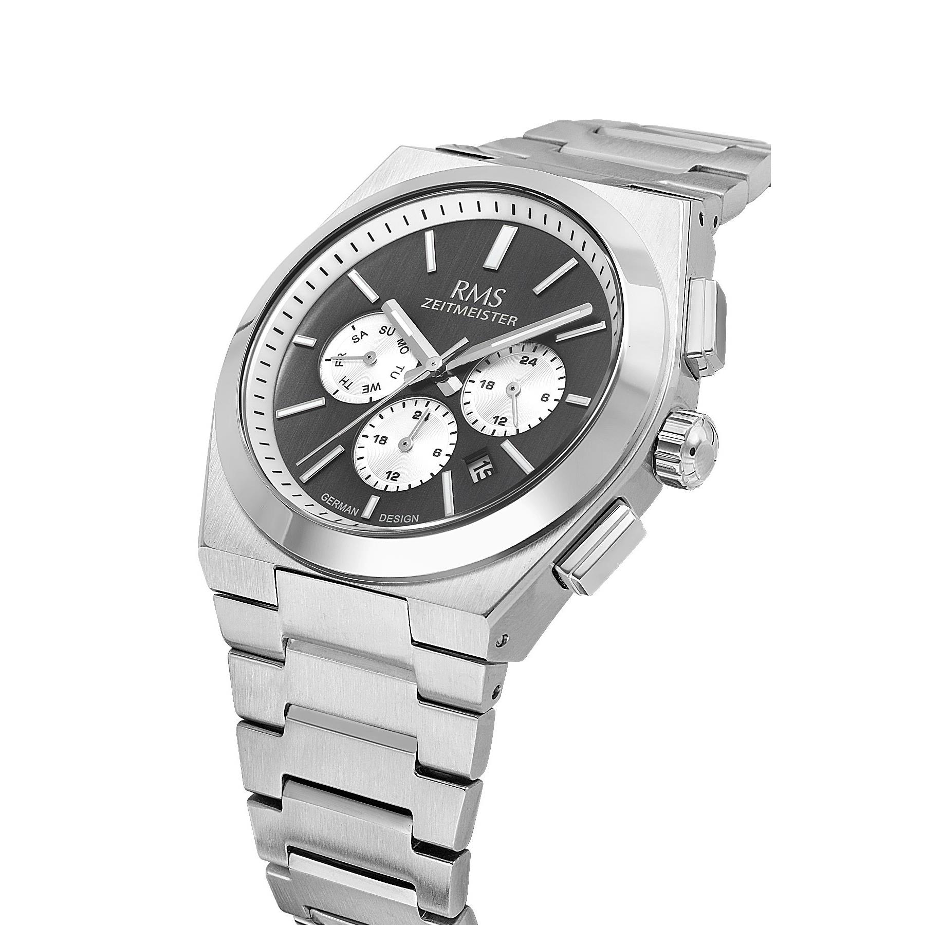 Rms Zeitmeister RMS.1.AG1496.01 Multi Fonksiyon 43mm Erkek Kol Saati