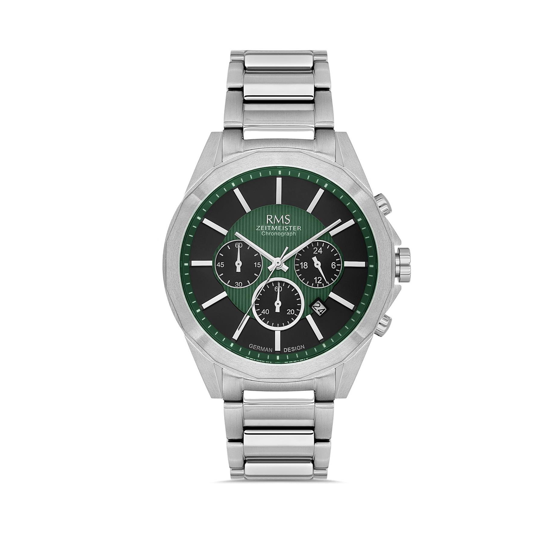 Rms Zeitmeister RMS.1.AG1577.04 Kronometre 46mm Erkek Kol Saati