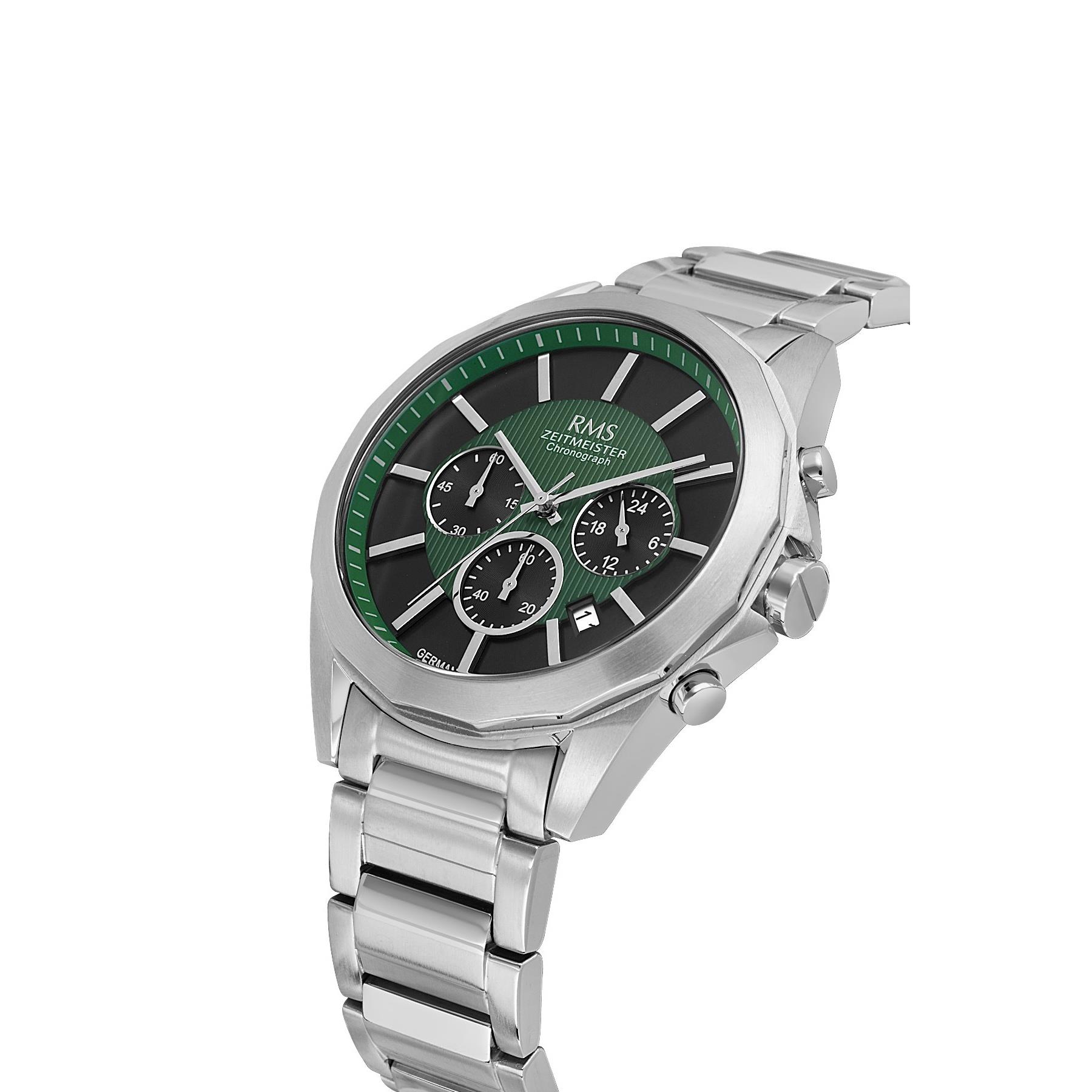 Rms Zeitmeister RMS.1.AG1577.04 Kronometre 46mm Erkek Kol Saati