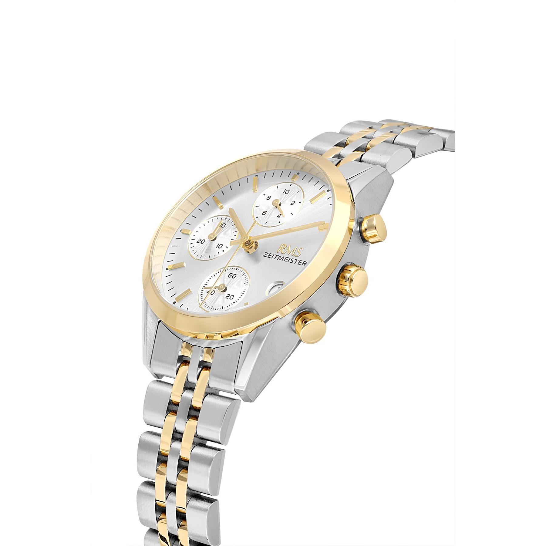 Rms Zeitmeister RMS.1.AG1594.08 Kronometre 34mm Kadın Kol Saati