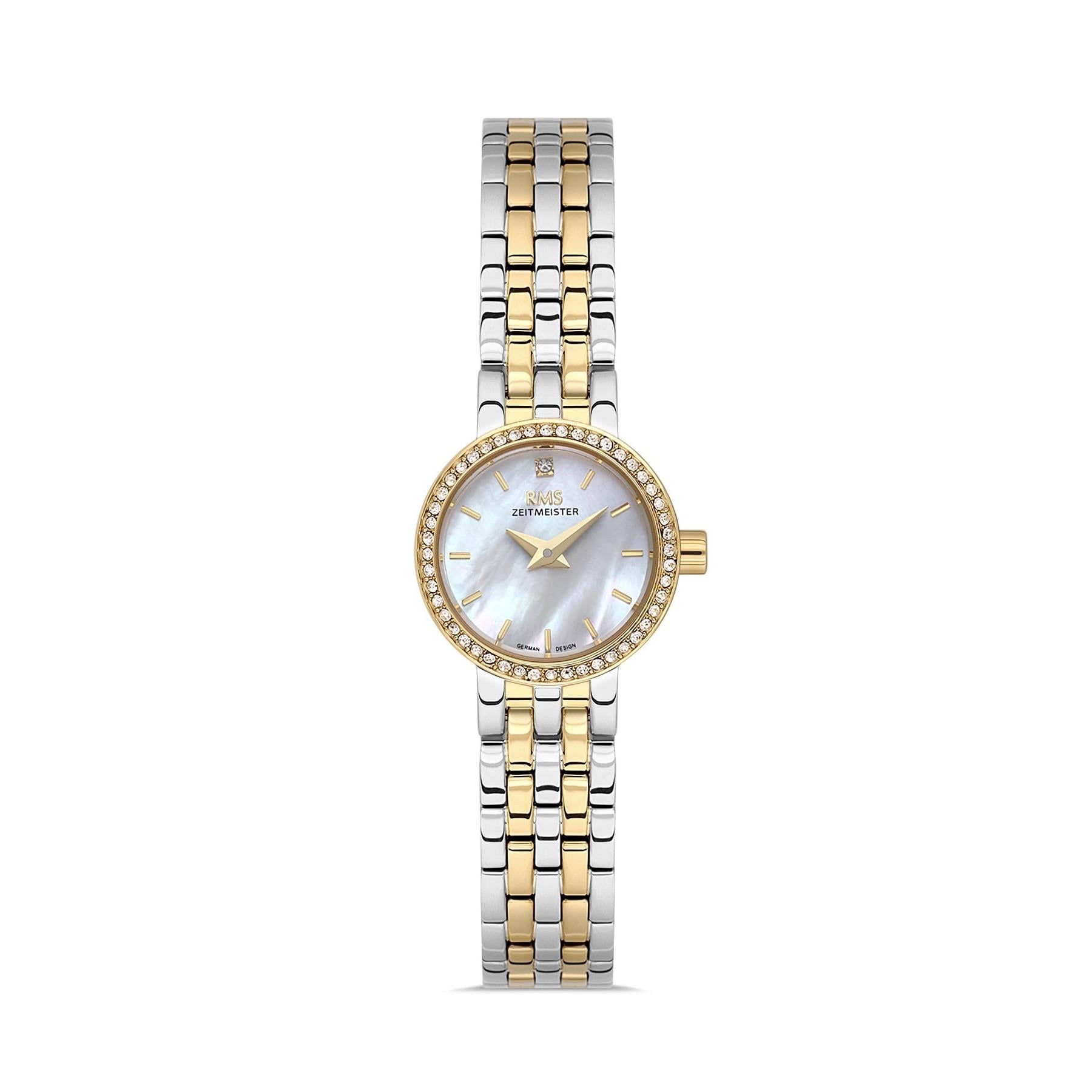 Rms Zeitmeister RMS.1.AG1602.04 Taşlı 19mm Kadın Kol Saati