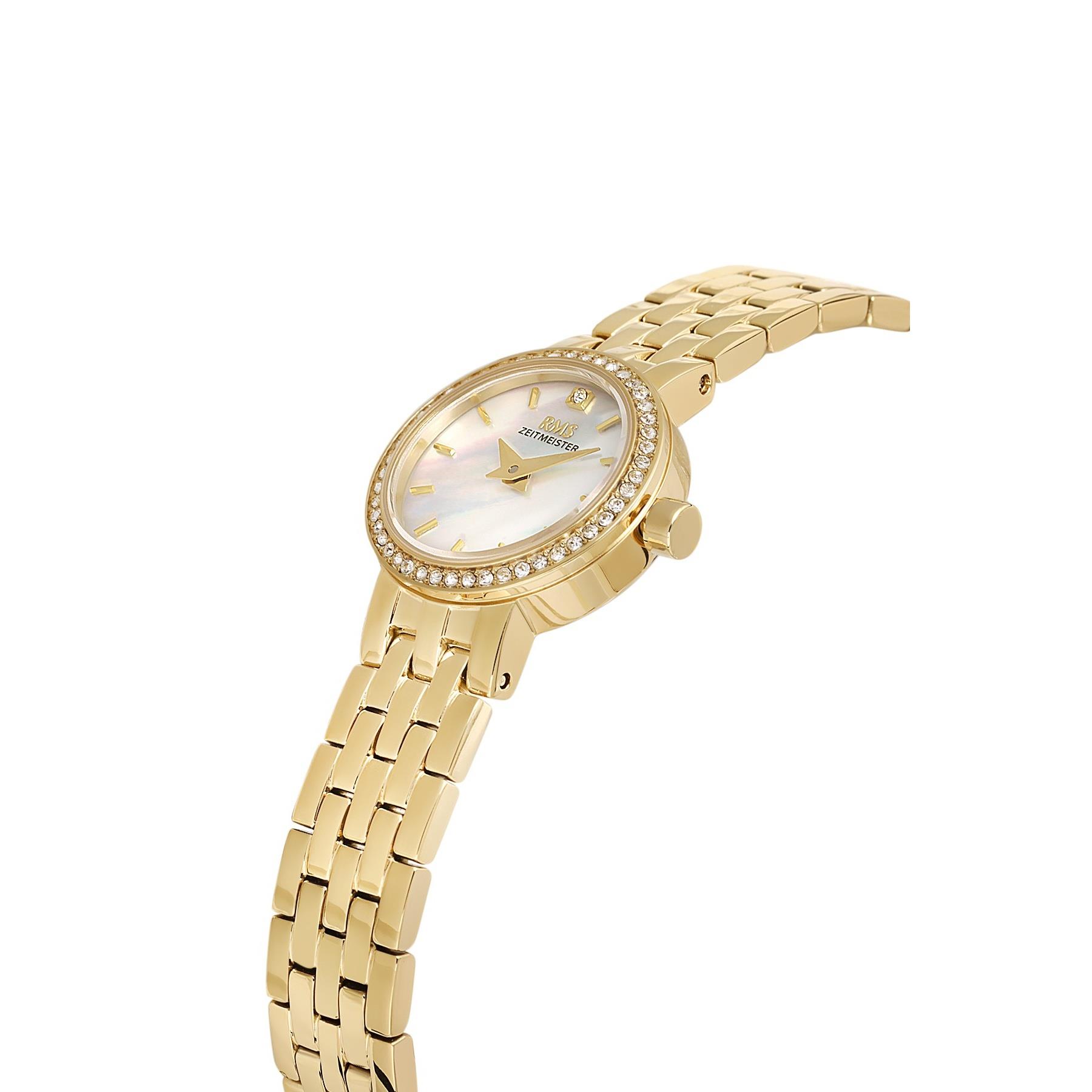 Rms Zeitmeister RMS.1.AG1602.06 Taşlı 19mm Kadın Kol Saati