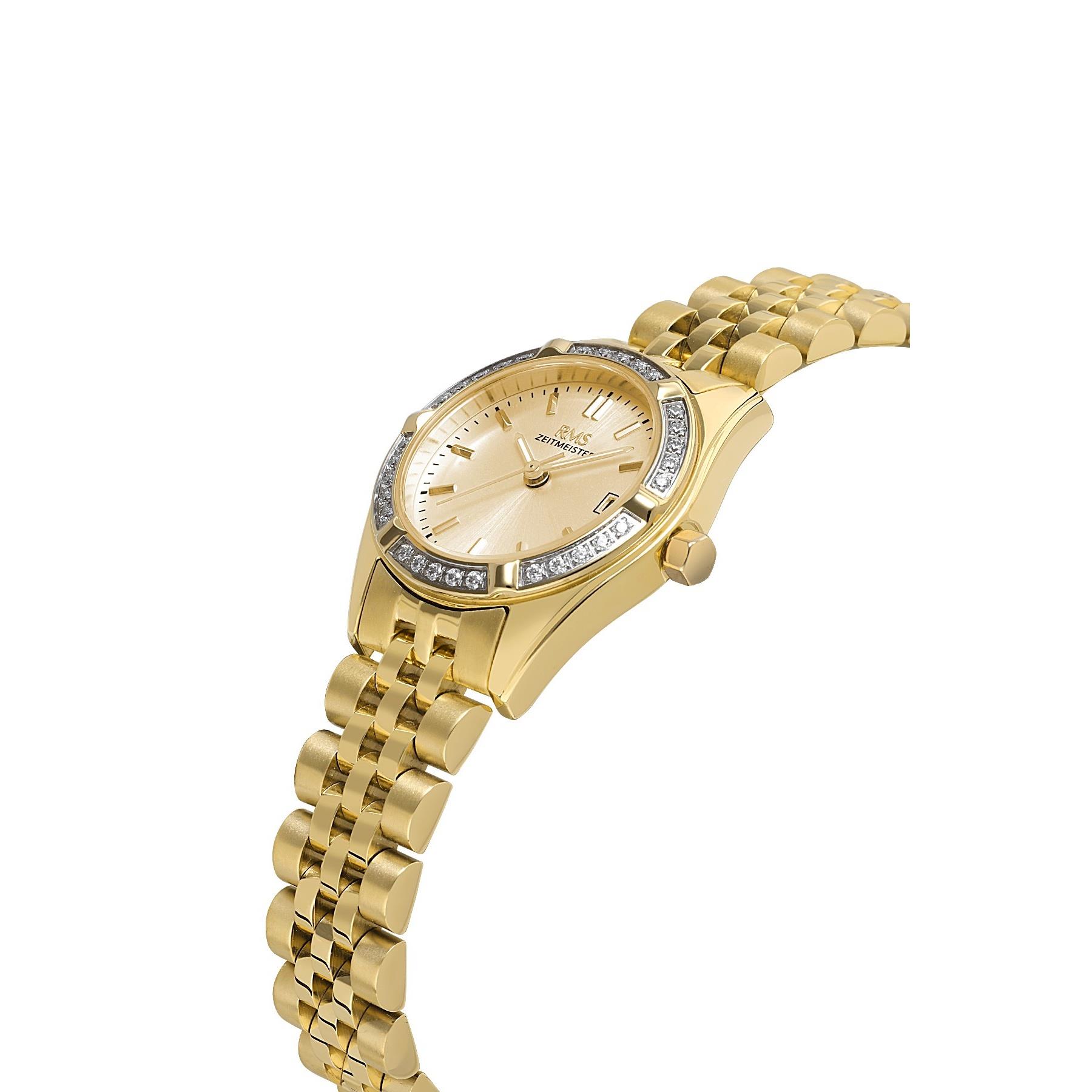Rms Zeitmeister RMS.1.AG1605.05 Taşlı 27mm Kadın Kol Saati