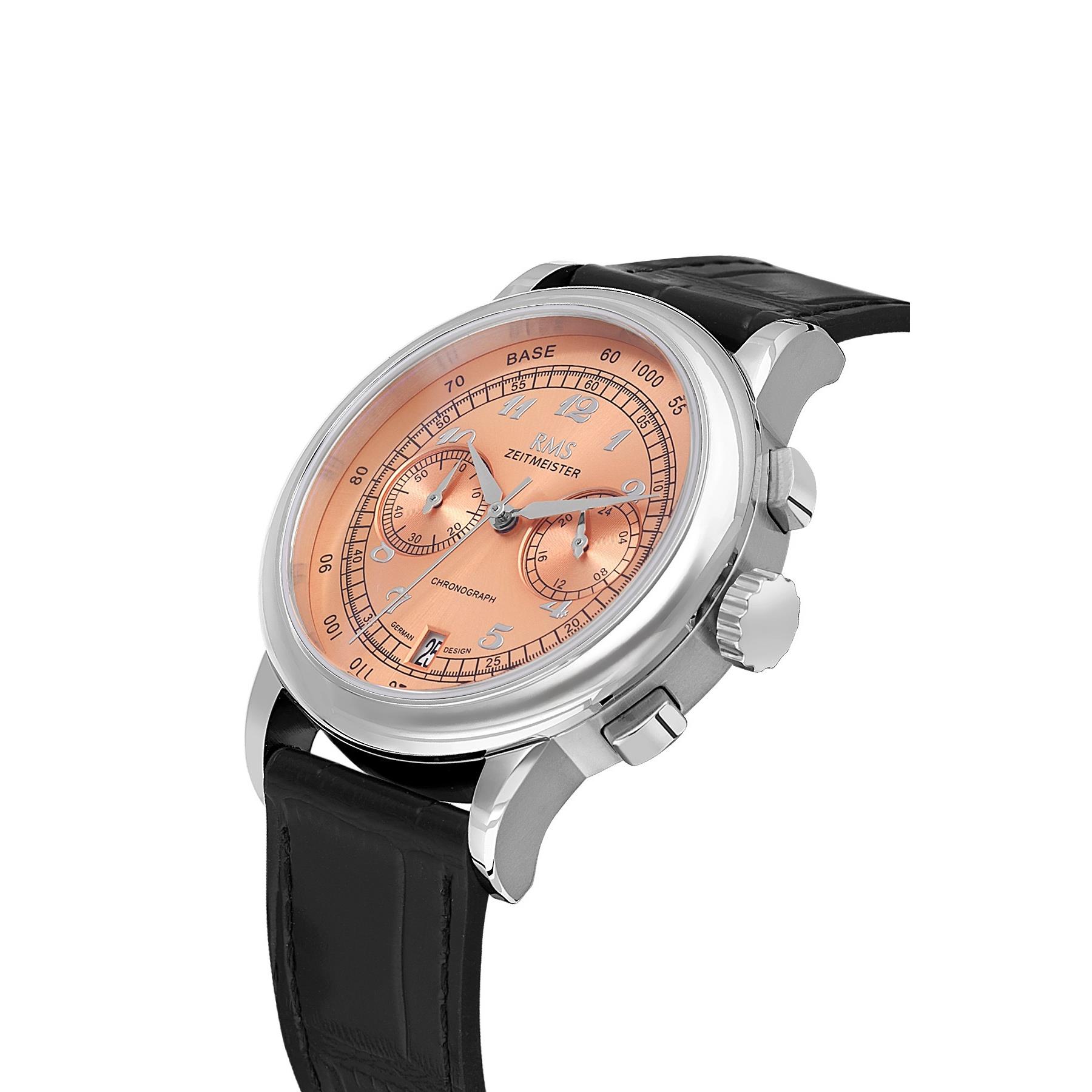 Rms Zeitmeister RMS.1.AG1624.11 Kronometre 43mm Erkek Kol Saati