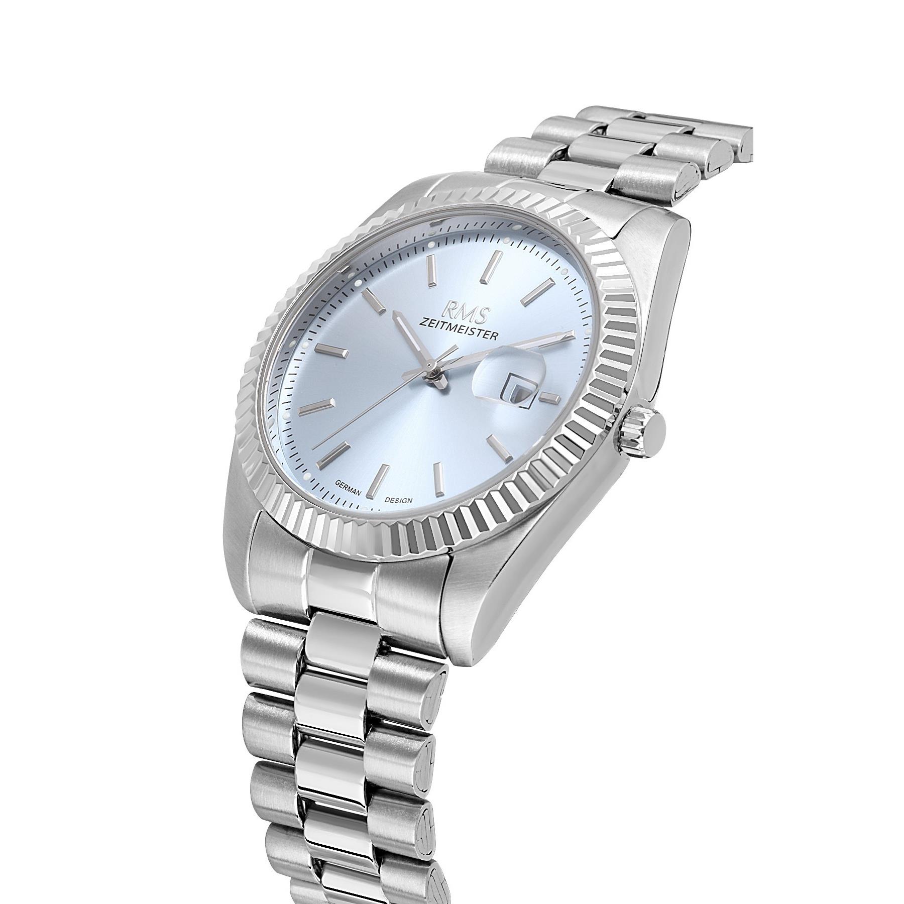 Rms Zeitmeister RMS.1.AG2101.14 Takvimli 40mm Erkek Kol Saati