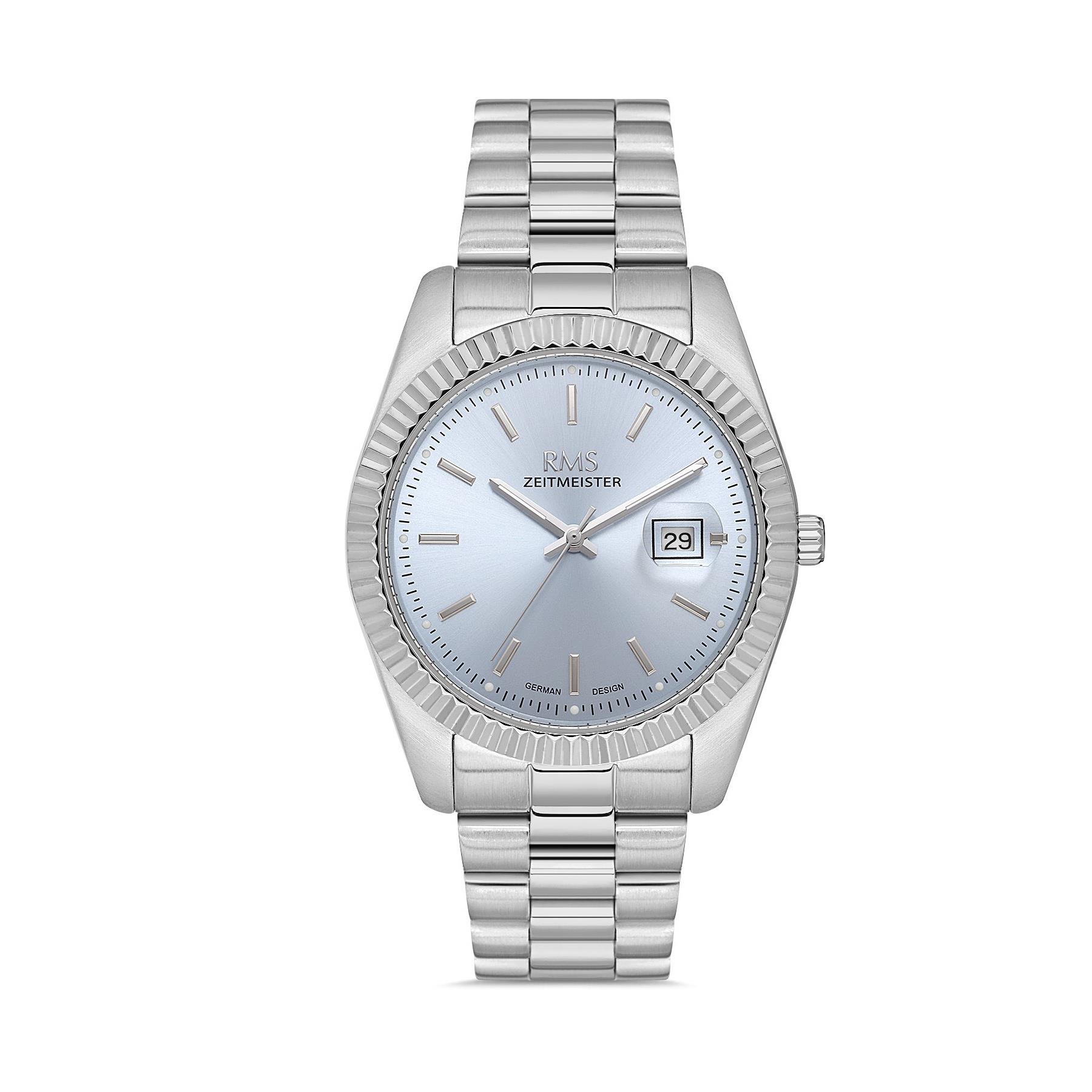 Rms Zeitmeister RMS.1.AG2101.14 Takvimli 40mm Erkek Kol Saati