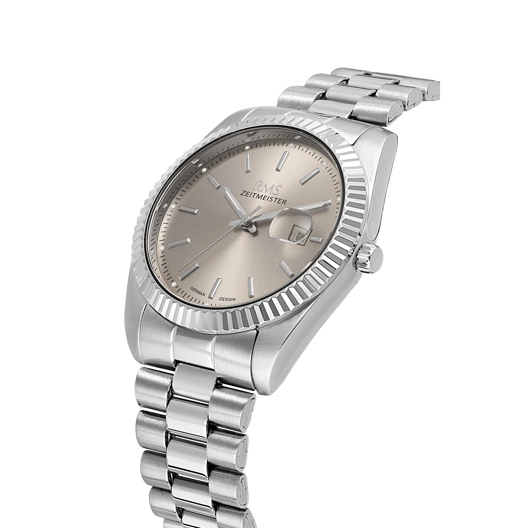 Rms Zeitmeister RMS.1.AG2101.116 Takvimli 40mm Erkek Kol Saati