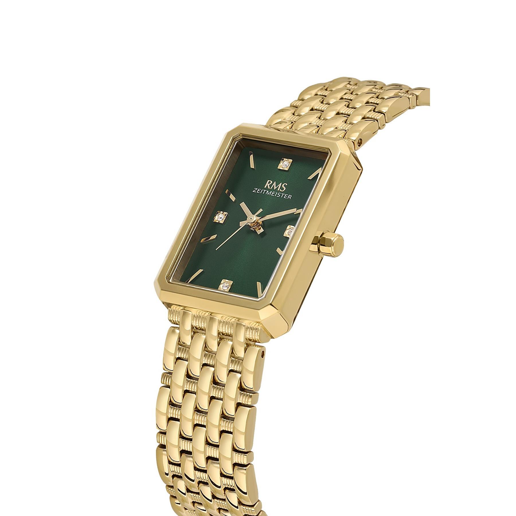 Rms Zeitmeister RMS.1.AG2110.29 Taşlı 22*30mm Kadın Kol Saati