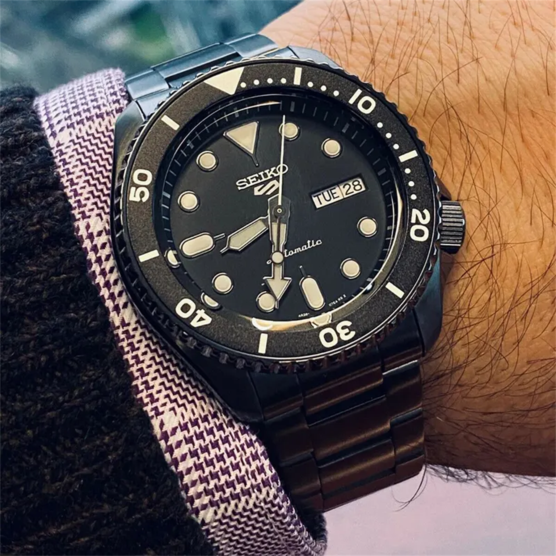 Seiko 5 Sports SRPD65K Erkek Kol Saati