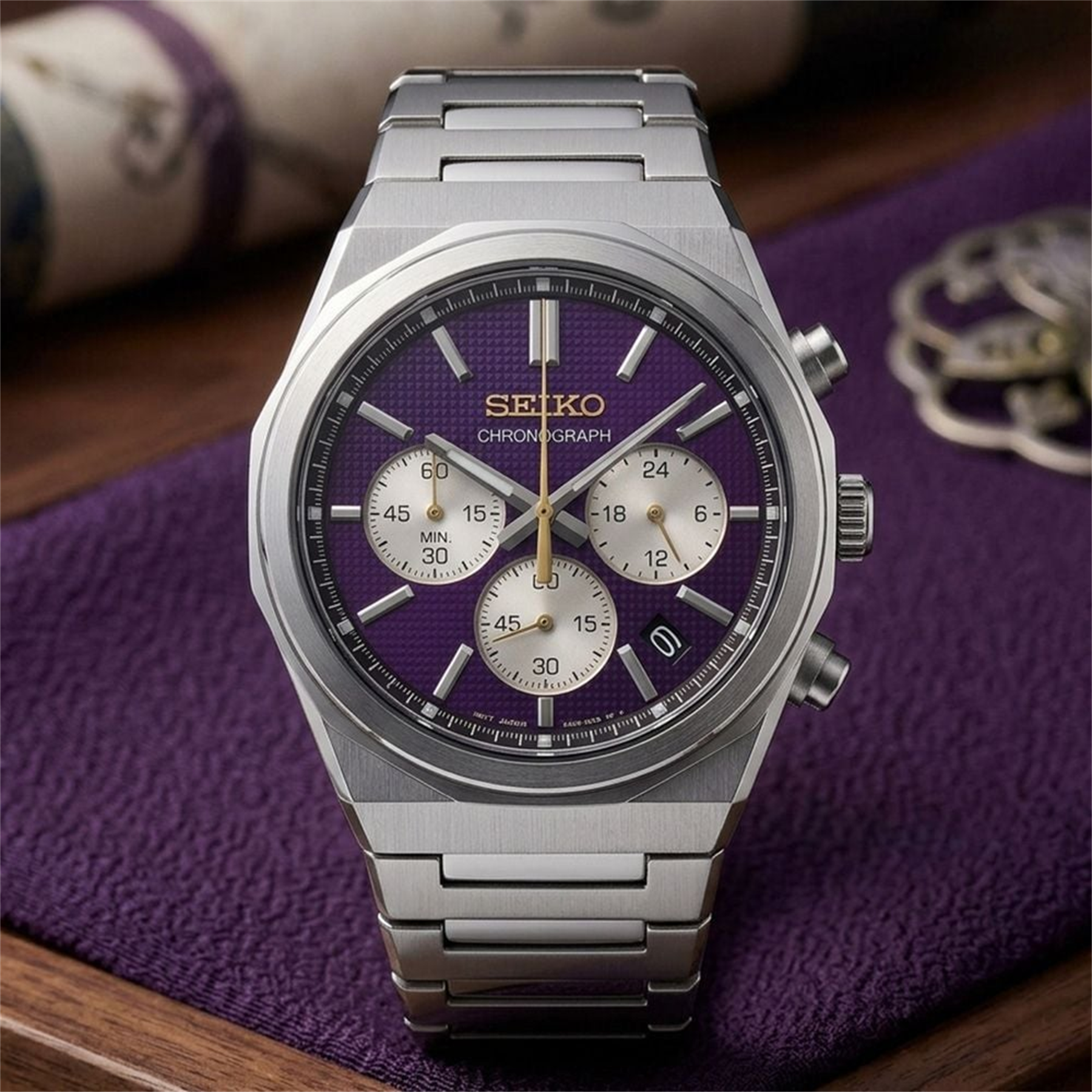 Seiko Chronograph HGK003P1 145. Yıl Özel Limitli Üretim Erkek Kol Saati