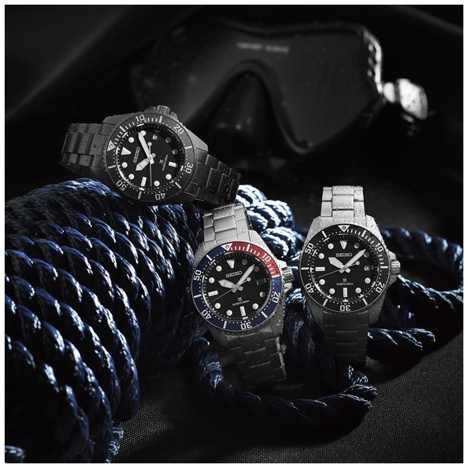 Seiko Prospex SNE599P Solar Divers Erkek Kol Saati