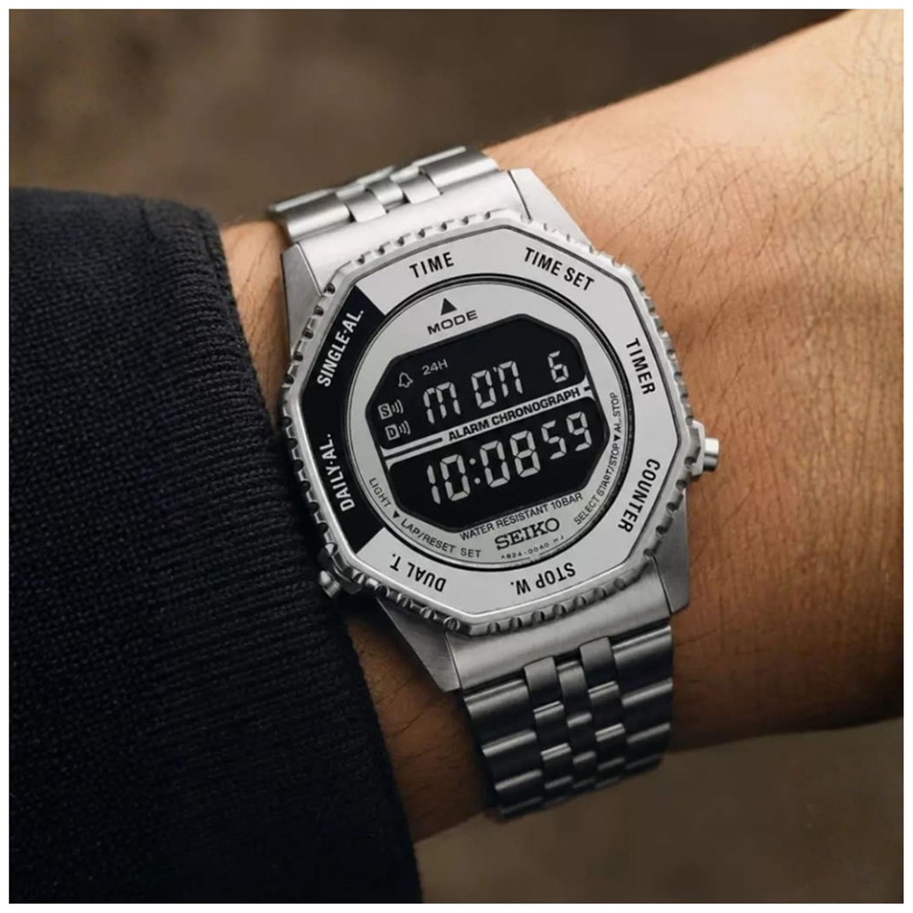 Seiko Rotocall Astronaut HFL002P1 Erkek Kol Saati