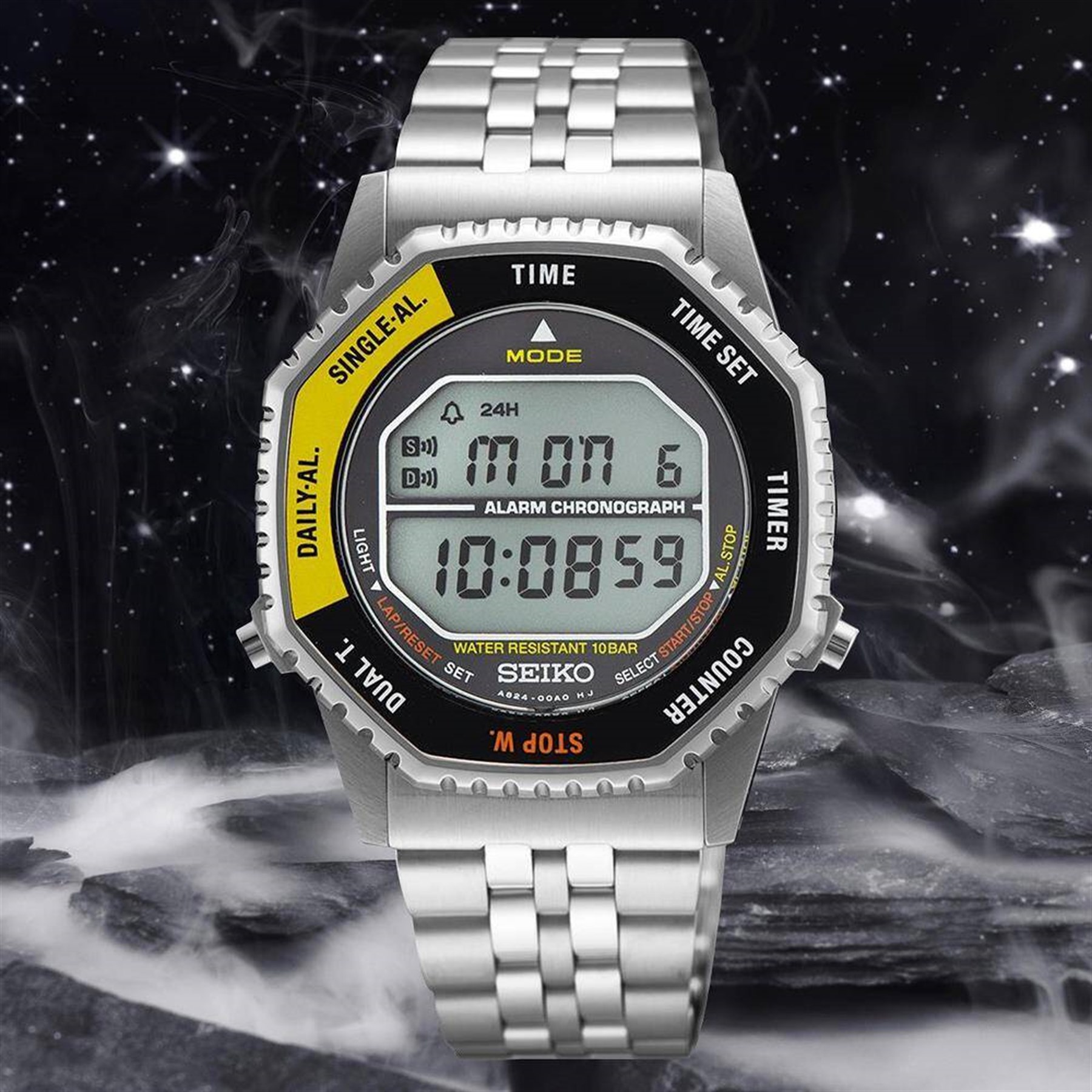 Seiko Rotocall Astronaut SMGG17P1 Erkek Kol Saati