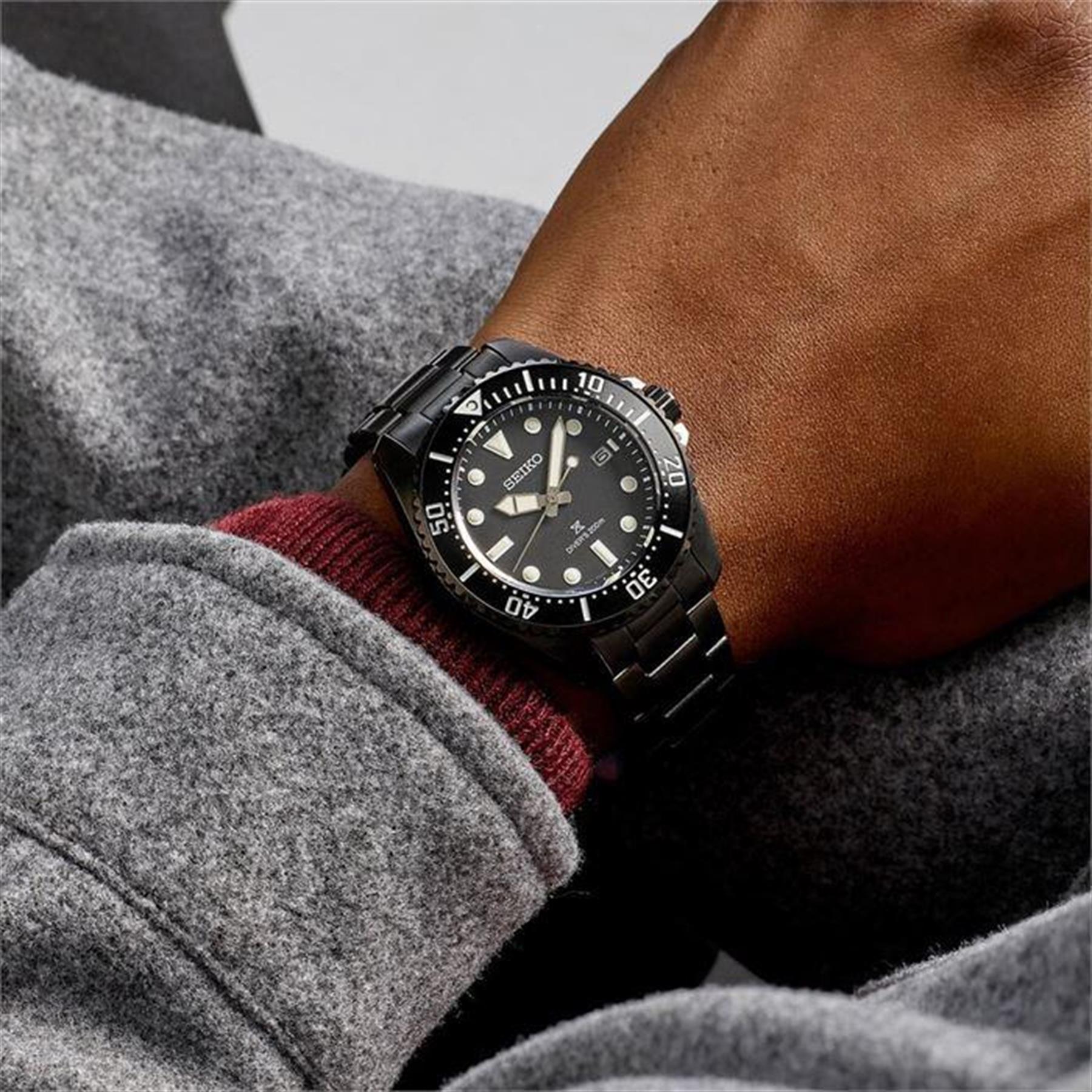 Seiko Prospex SNE599P Solar Divers Erkek Kol Saati