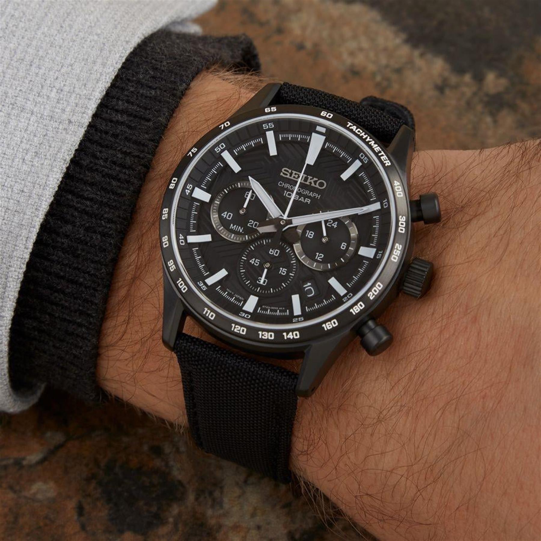 Seiko Chronograph SSB4171 Erkek Kol Saati