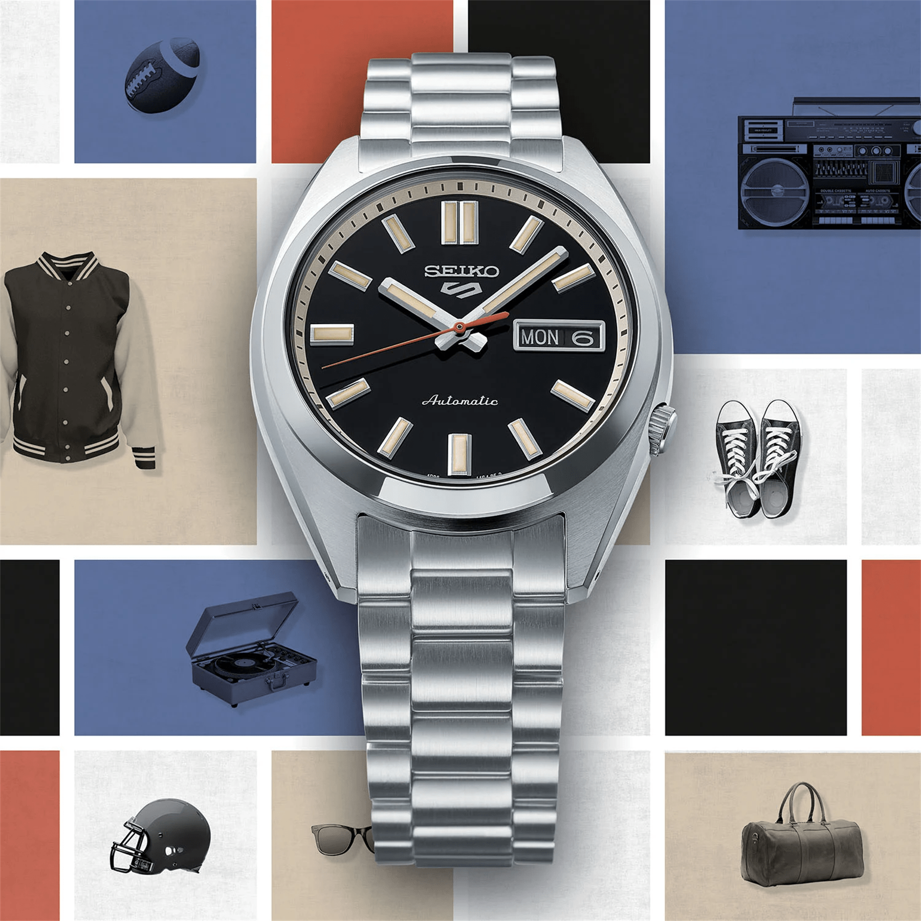 Seiko5 Sports SRPK89K1 Erkek Kol Saati