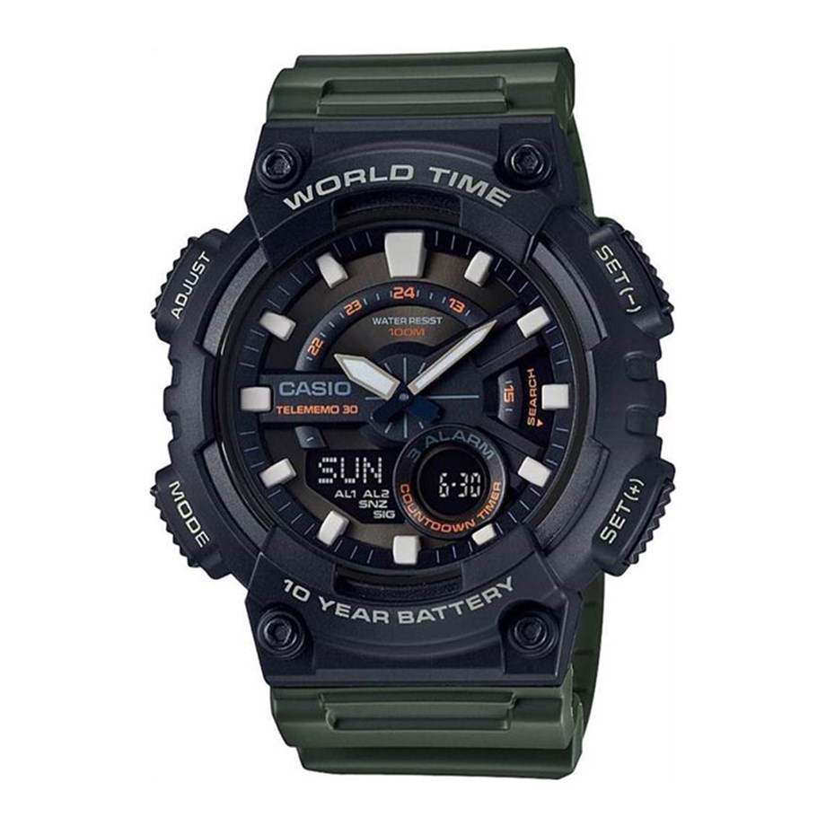 Casio Aeq-110w-3avdf  Erkek Kol Saati
