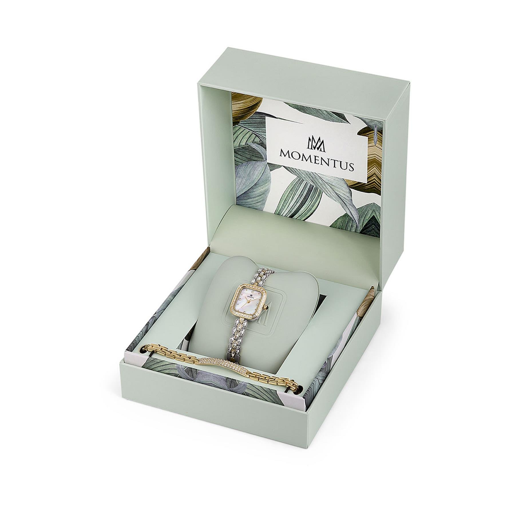 Momentus SS403T-09SGS Çelik Gold Saat