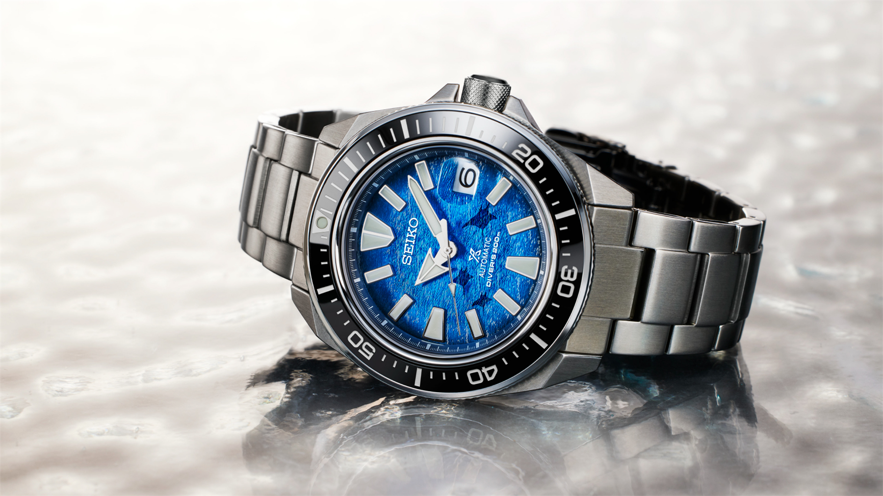 Seiko Prospex Save The Ocean SRPE33K Otomatik Erkek Kol Saati (Manta Ray Kadran)