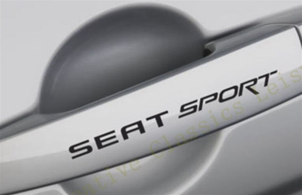  Seat Sport Yazılı Kapı Kolu Sticker Etiket Modeli