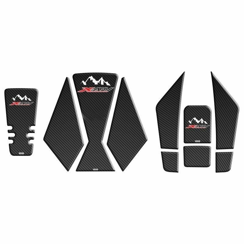 Honda X-ADV 750 Tank Pad Damla Sticker Tasarım Modeli