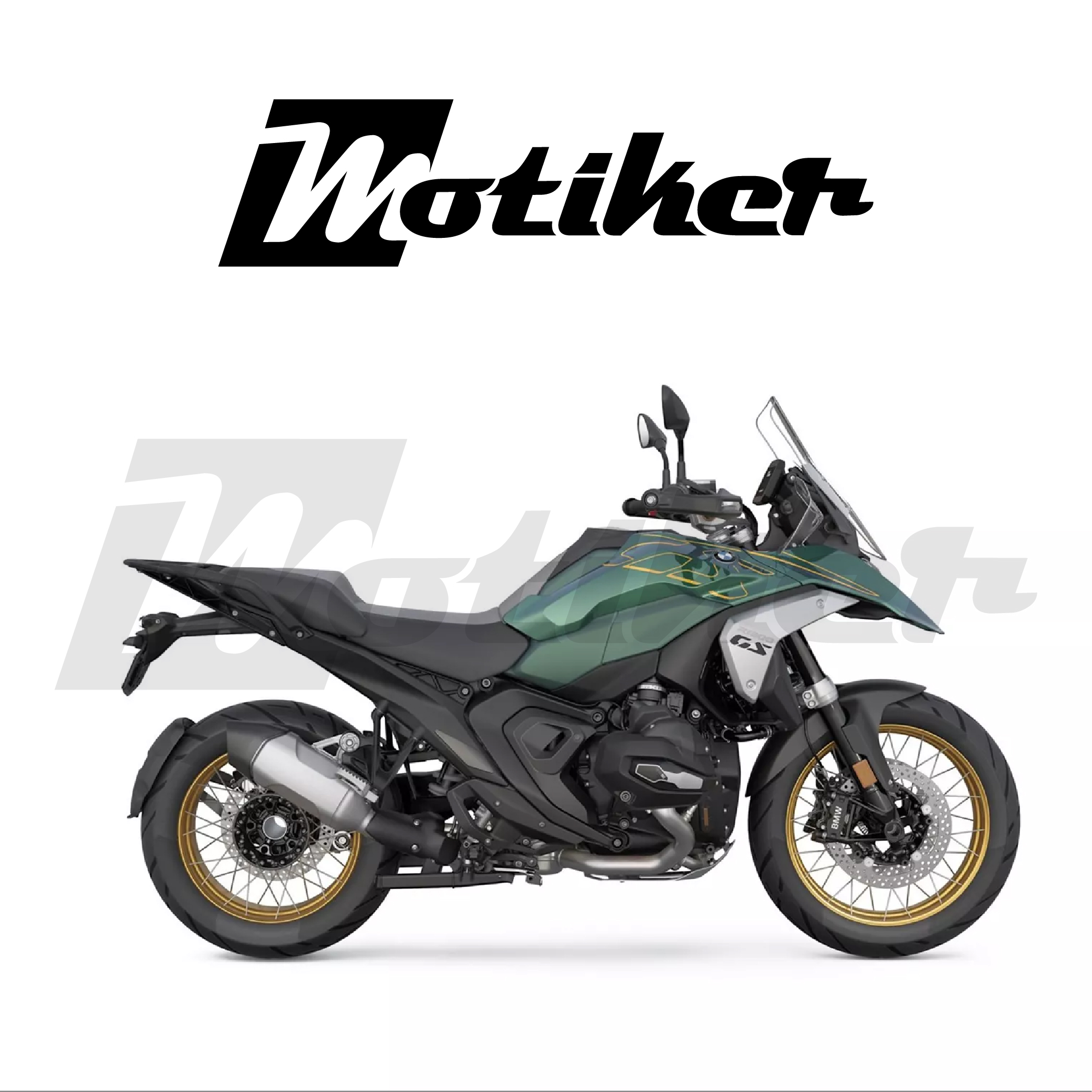 Bmw 1300GS PPF Kaplama (Şeffaf Koruma Kaplaması) Sticker Etiket Modeli