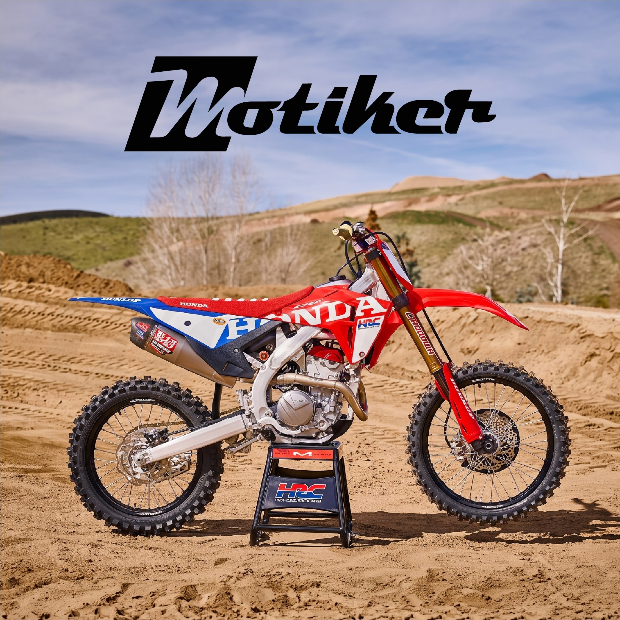 Honda CRF 250L 2021-2026 Model HRC Racing Tasarım Sticker Etiket Modeli