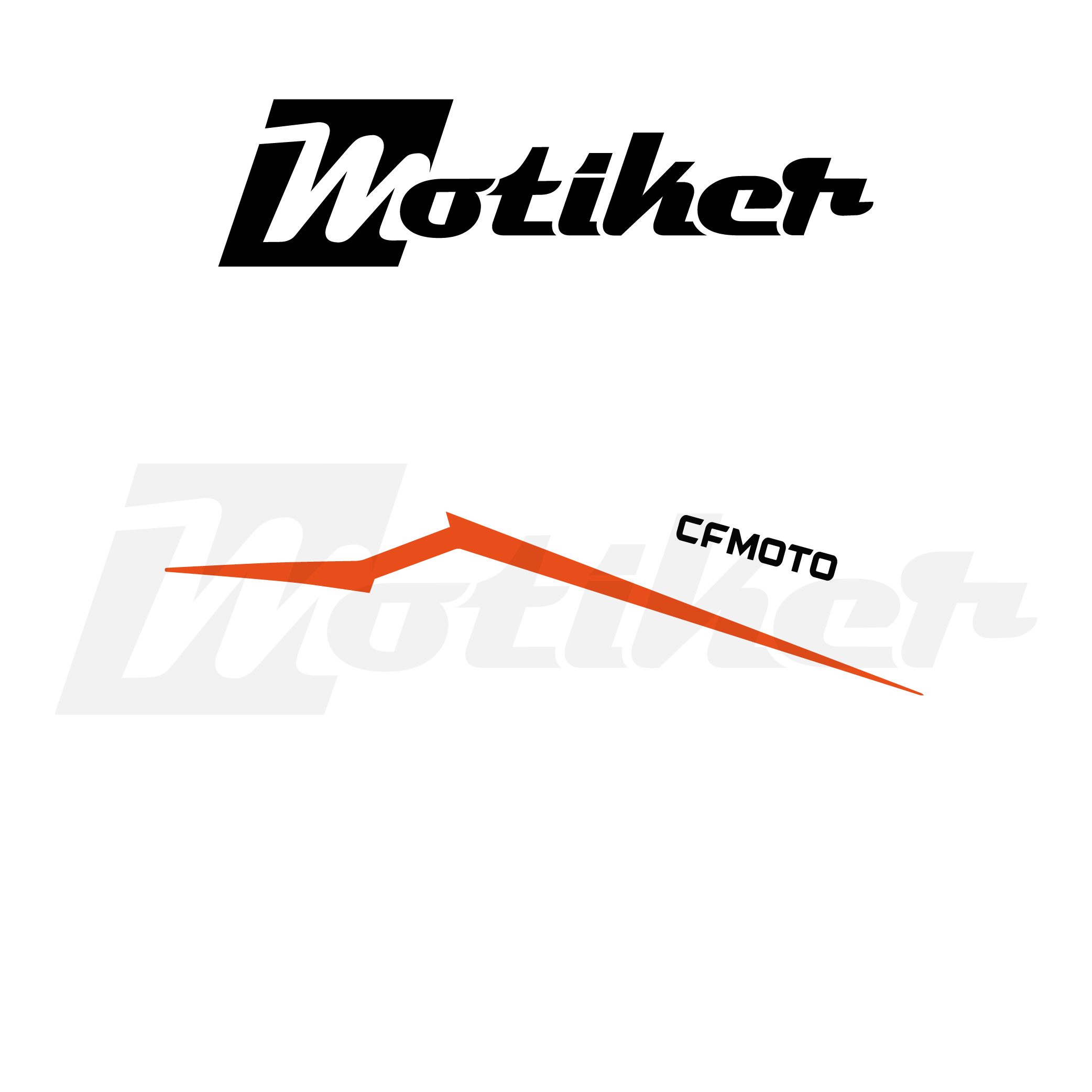 CF MOTO 250NK Sağ Yan Grenaj Turuncu Orjinal Tasarım Sticker Etiket Modeli