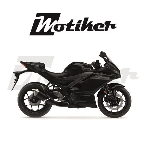 Yamaha YZF R25 2026 Model Orjinal R25 Yazı Sticker Etiket Modeli