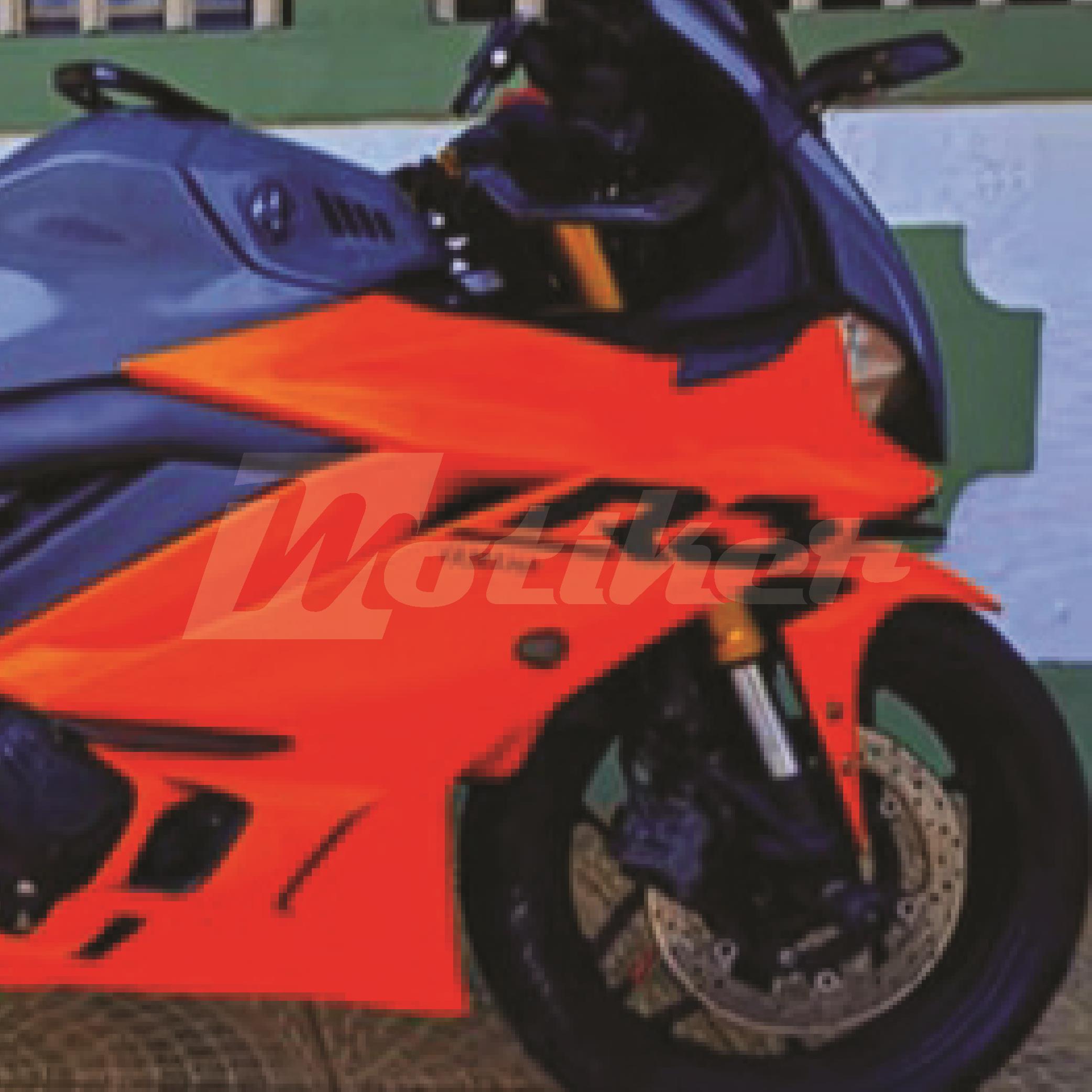 Yamaha YZF R3-R25 Uyumlu  Neon Turuncu Kaplama  Sticker