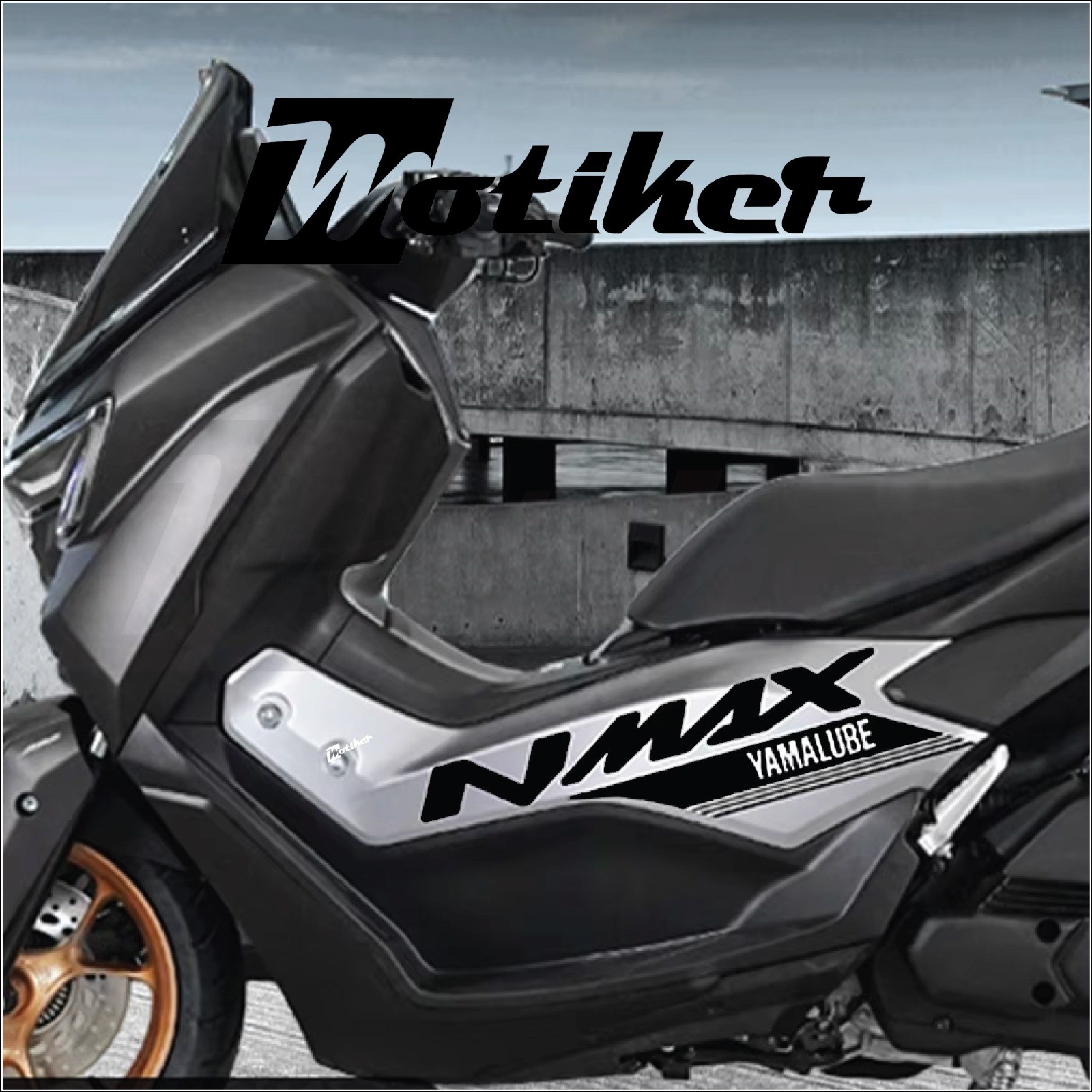 Yamaha N-Max 2021-2024 Yamalube Sticker Etiket Modeli