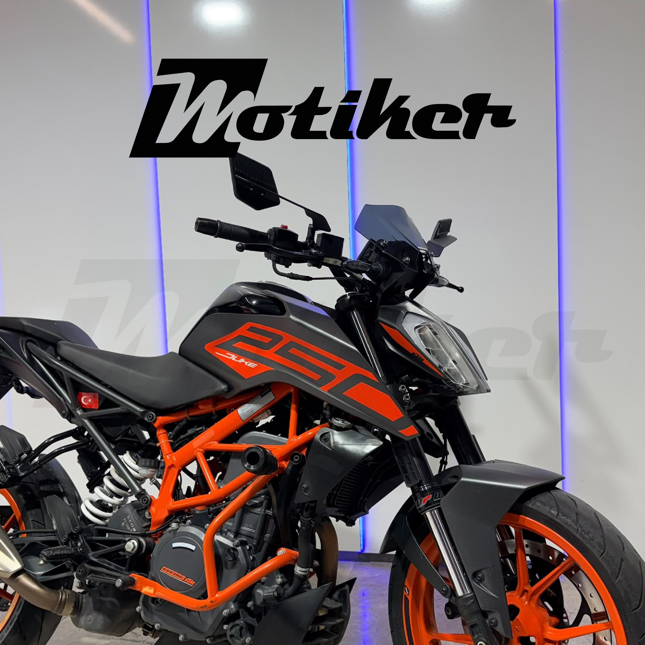 KTM 250 Duke Sağ -Sol grenaj  orjinal sticker