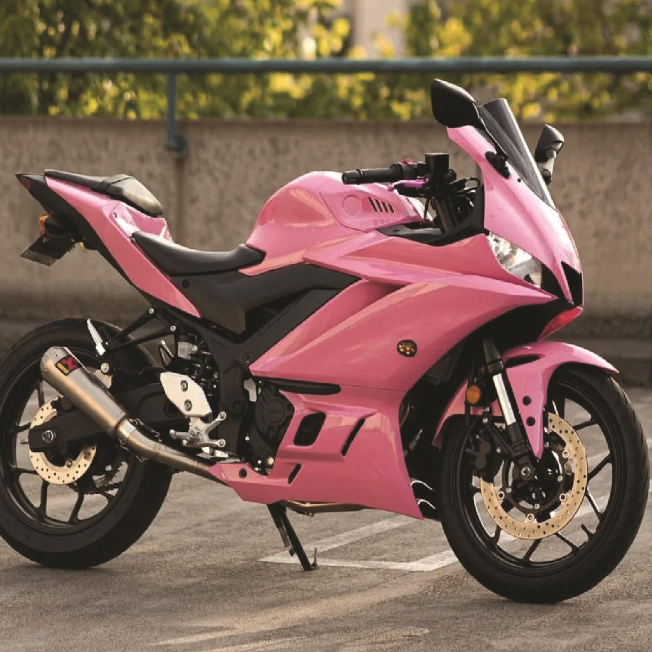 Tüm Modellere Uyumlu Motor Ve Araba Cast Pembe Kaplama Sticker 