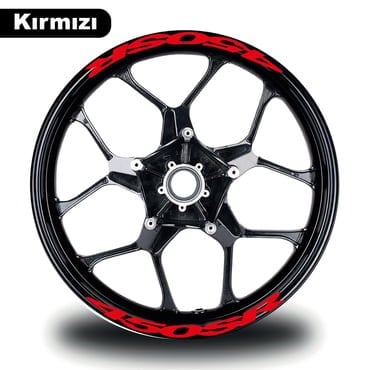 CF MOTO SR450 Jant İçi 450SR Yazı Motosiklket Sticker Beyaz Renk Modeli