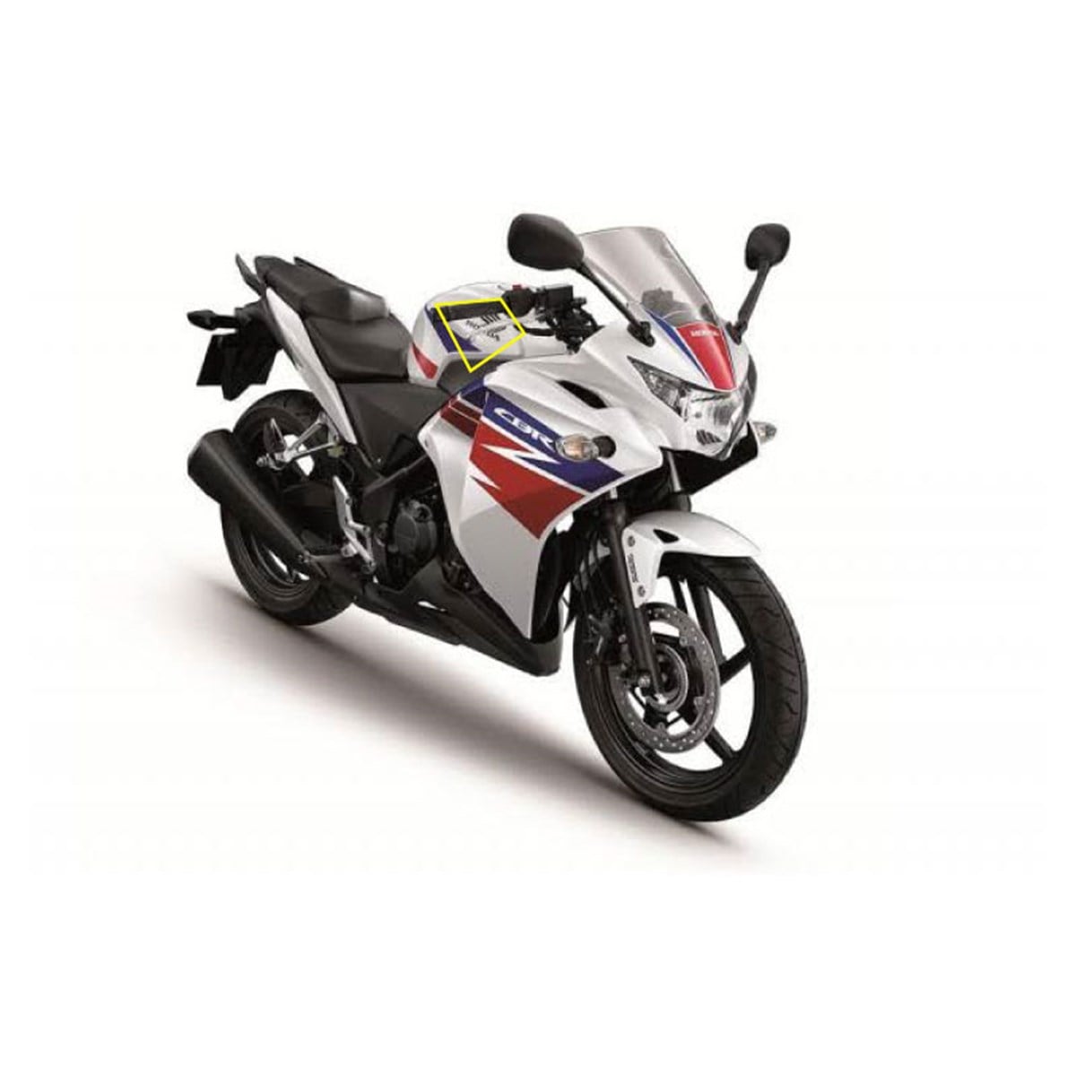 2012 Honda CBR125 Hrc Sol Depo Grenaj Sticker Etiket Modeli