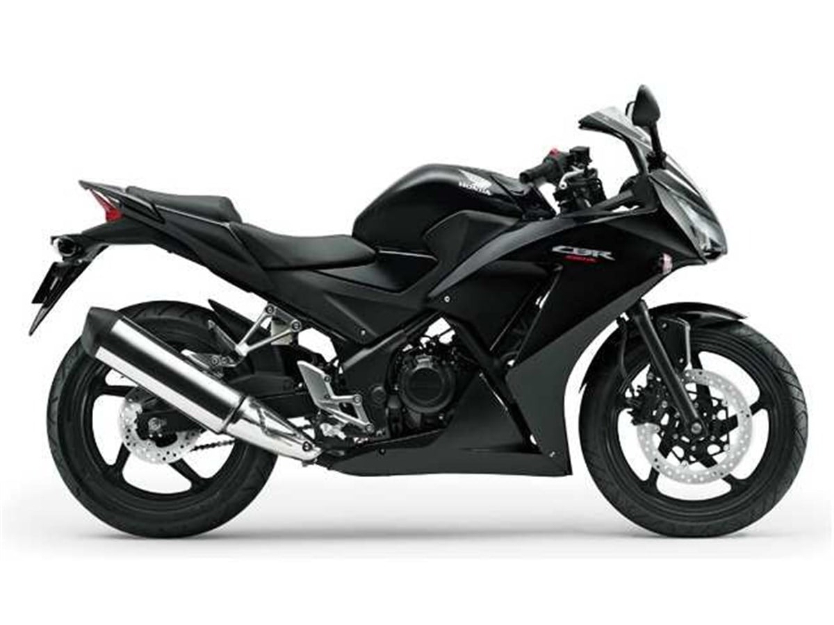 2014-2017 Siyah Honda CBR-250 Sticker Takım Modeli