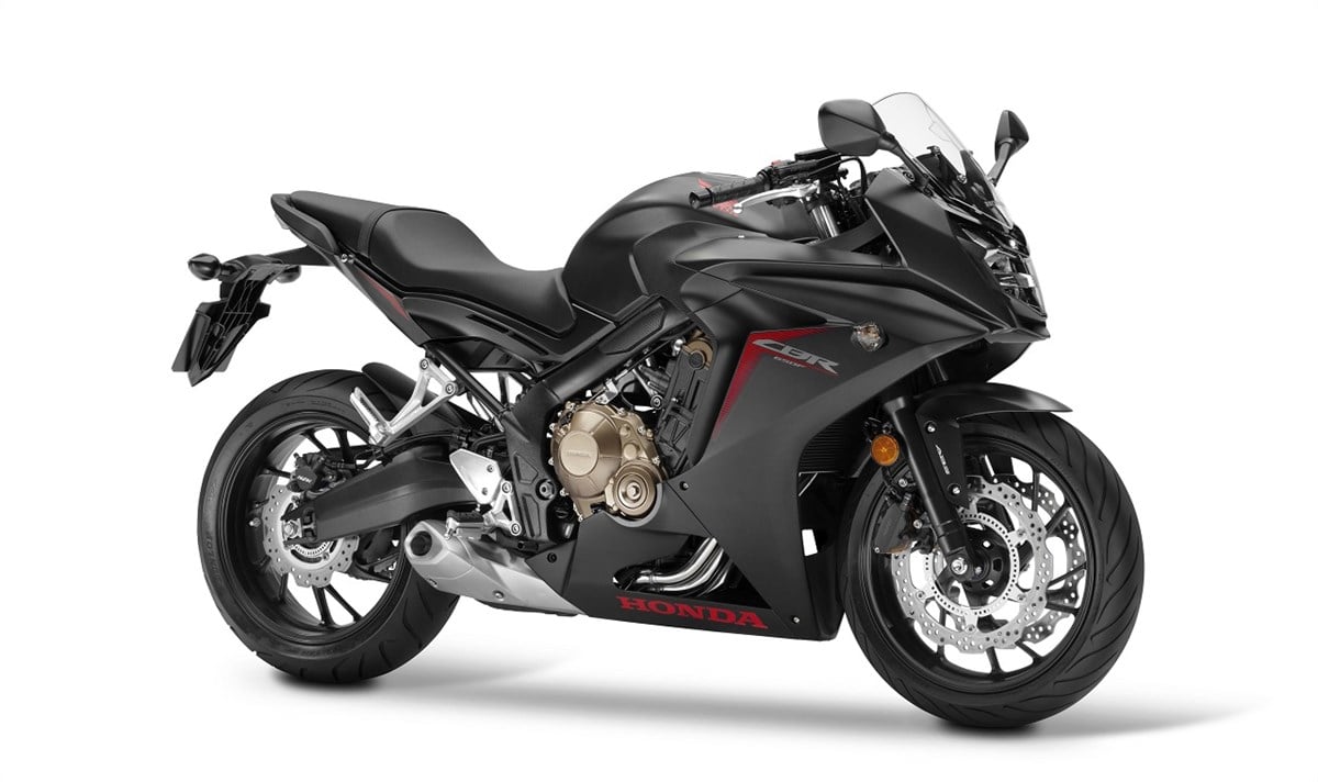 2017 Honda CBR 650 F Siyah Sticker Etiket Full Takım Modeli