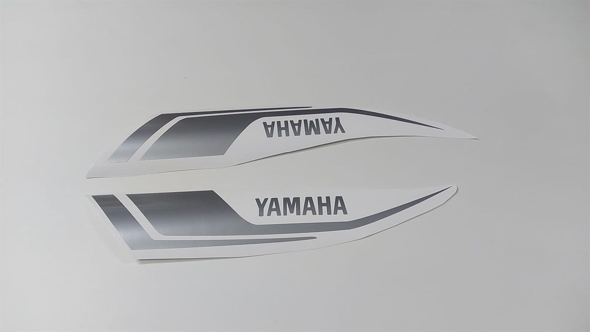 2017 Mavi Yamaha YZF-R25 Orjinal Ön Kafa Grenaj Sticker  Modeli