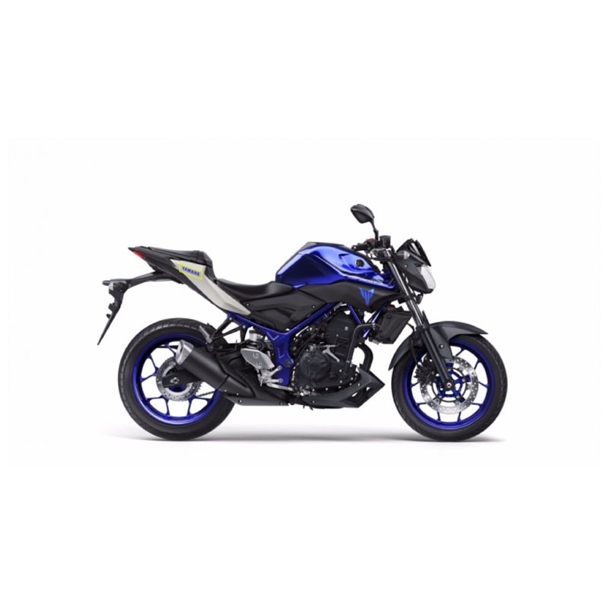 2017 Yamaha Mt 25 Sağ Arka Kuyruk Grenaj Sticker Etiket Modeli