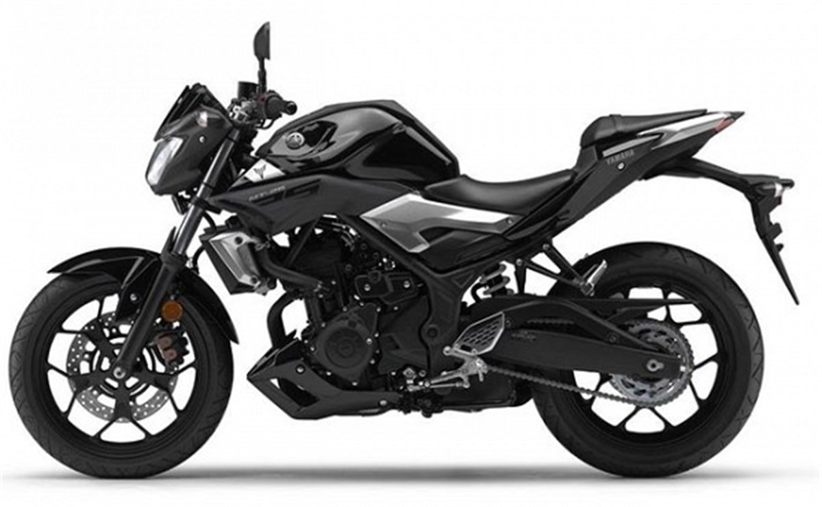 2019 Yamaha MT 25 Siyah Sticker Etiket Full Takım Modeli