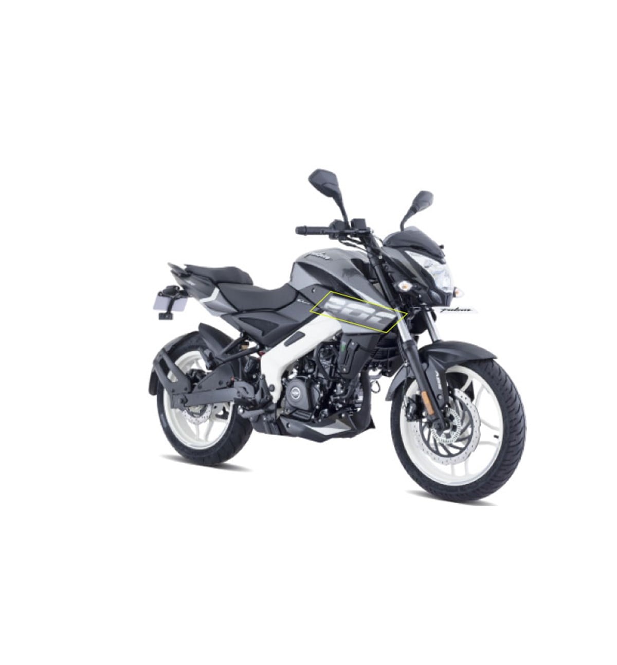2021 Bajaj NS200 Sağ Yan Grenaj Sticker Etiket Modeli