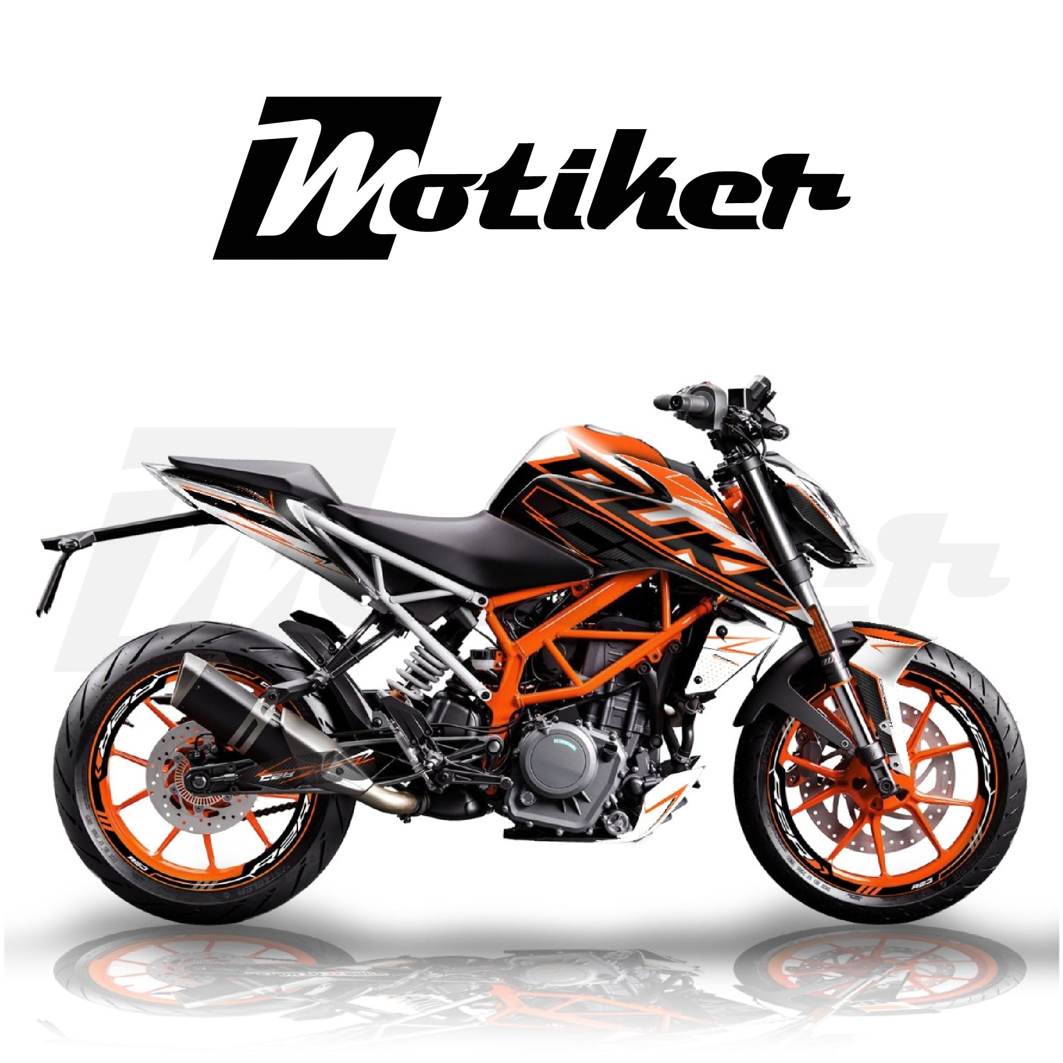 KTM DUKE 125/250/390 Kaplama Modeli 2017-2023
