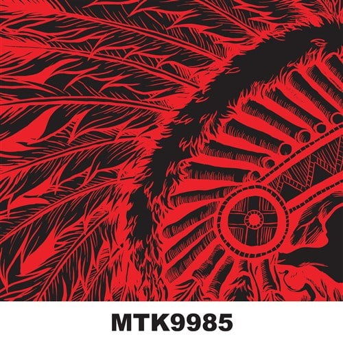 Baskılı Folyo Kızılderili Tüy Desen 26