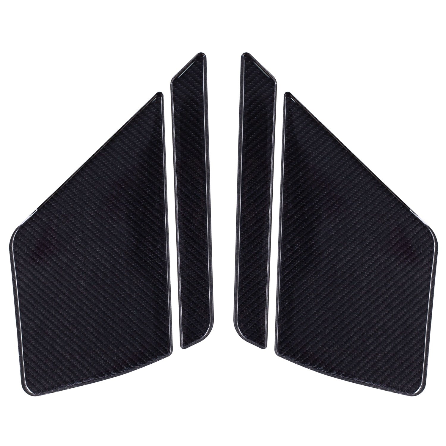 Grippatch CF Moto 450 SR (2023-2024) Uyumlu Kaydırmaz 6D Karbon Ultimate 16 Parça Tank Pad Seti GC16-U