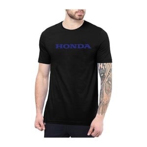 Honda Logolu Beyaz Baskılı Tshirt Modeli 3